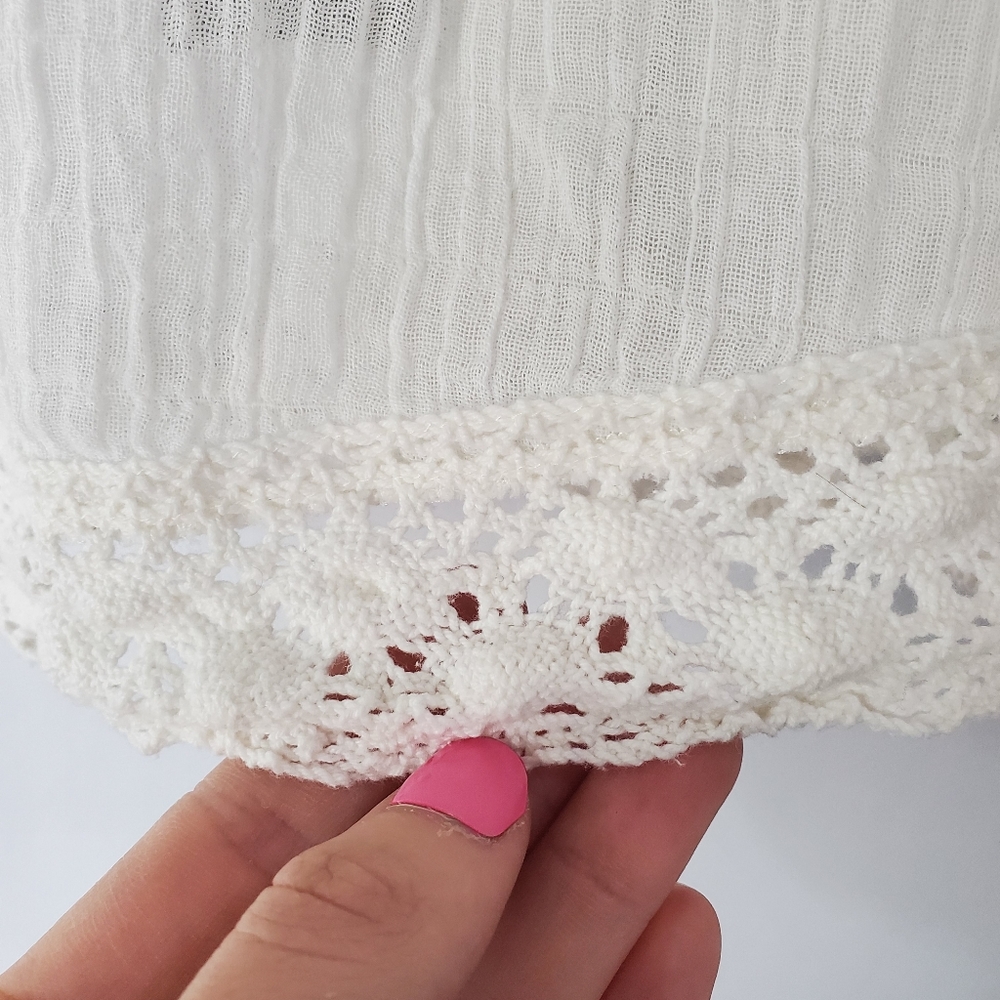 Aerie Crinkle Gauze Top size S - Picture 2 of 5